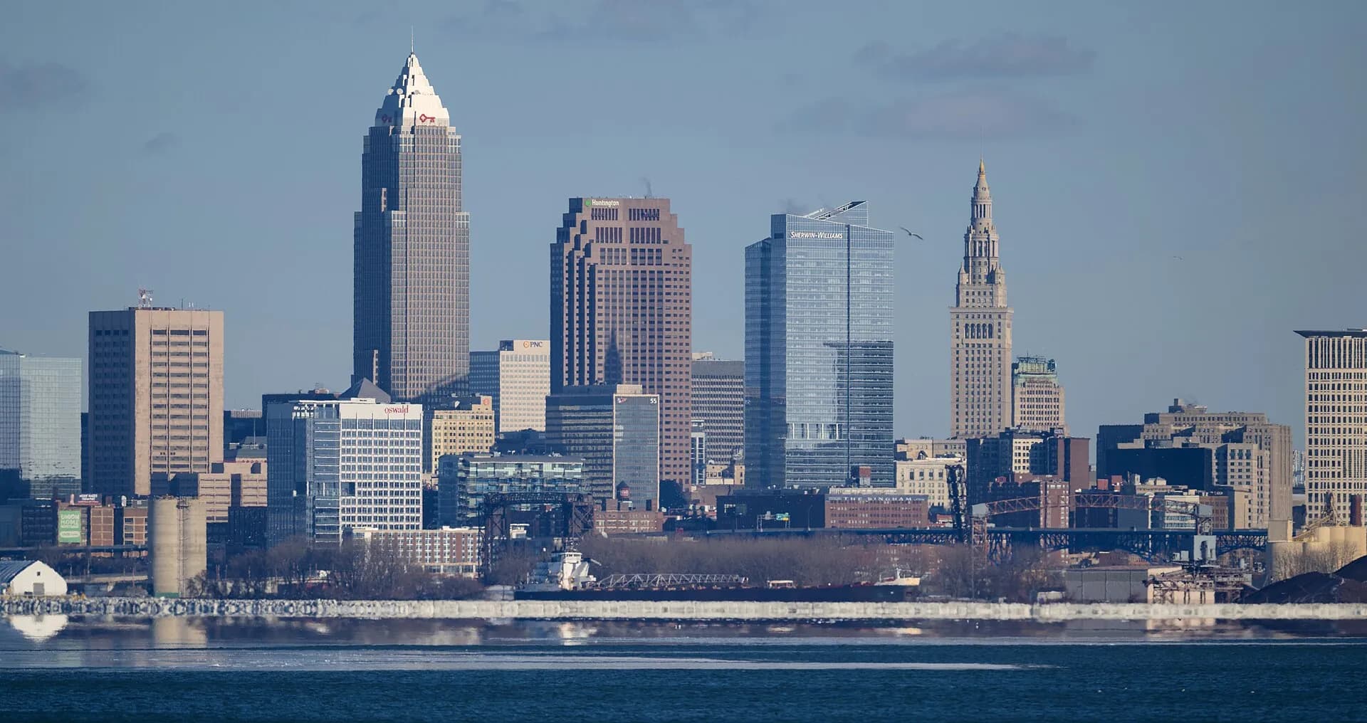 Cleveland waterfront