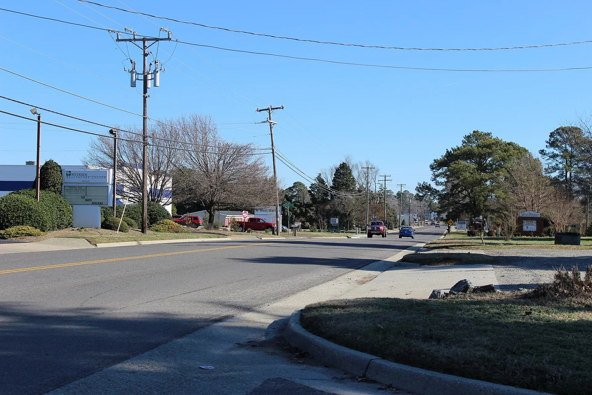 Deltaville waterfront