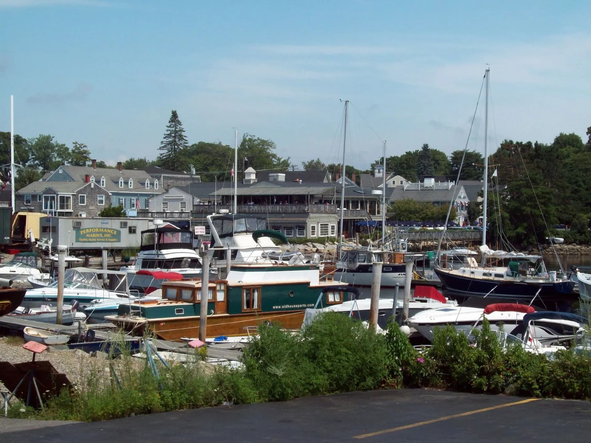 Weather exposure — Maine marinas