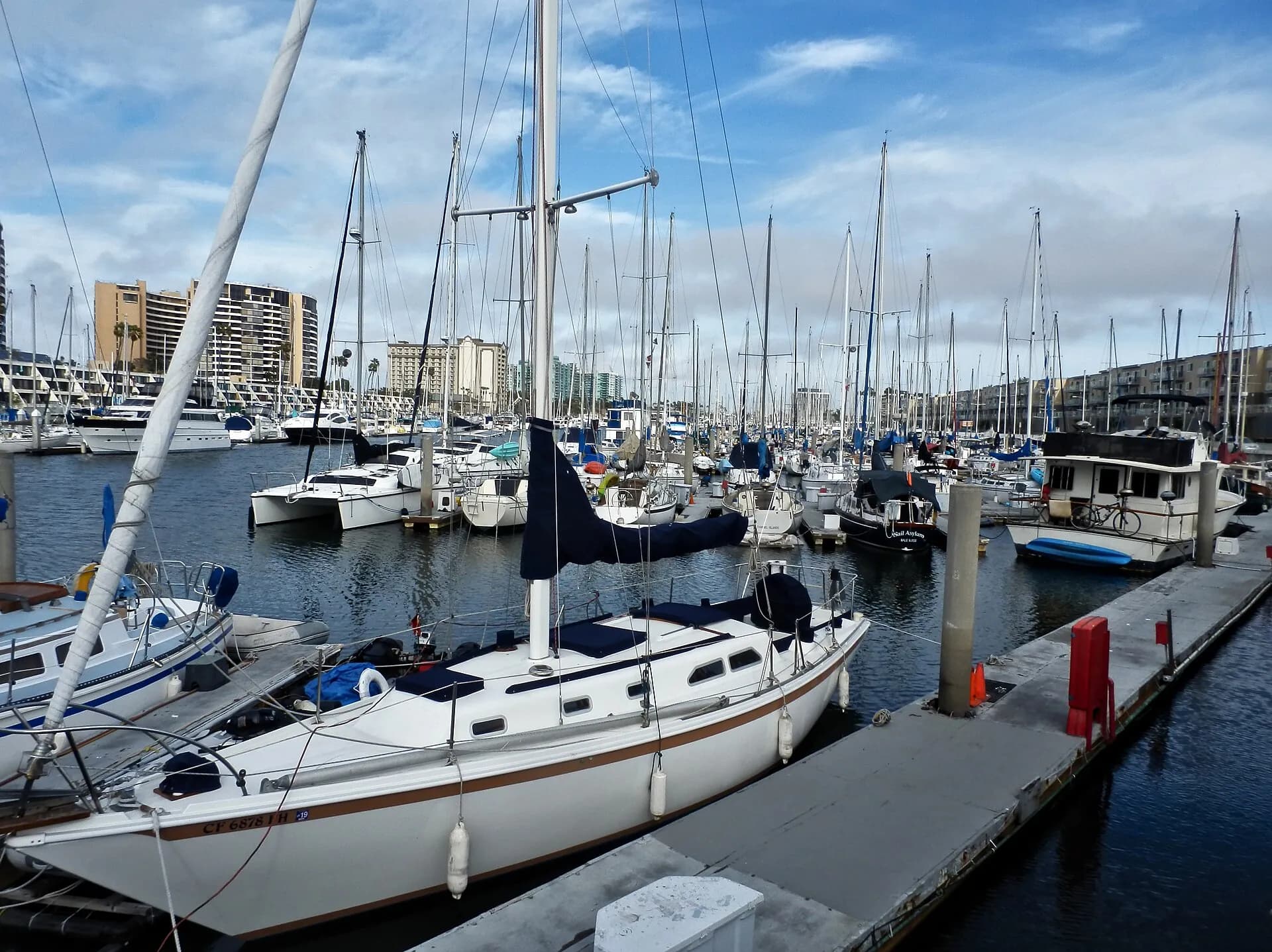 Infrastructure limits — California marinas