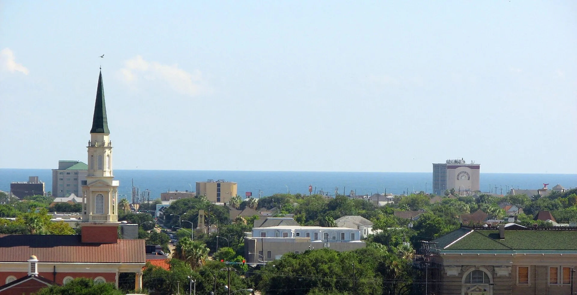 Galveston waterfront