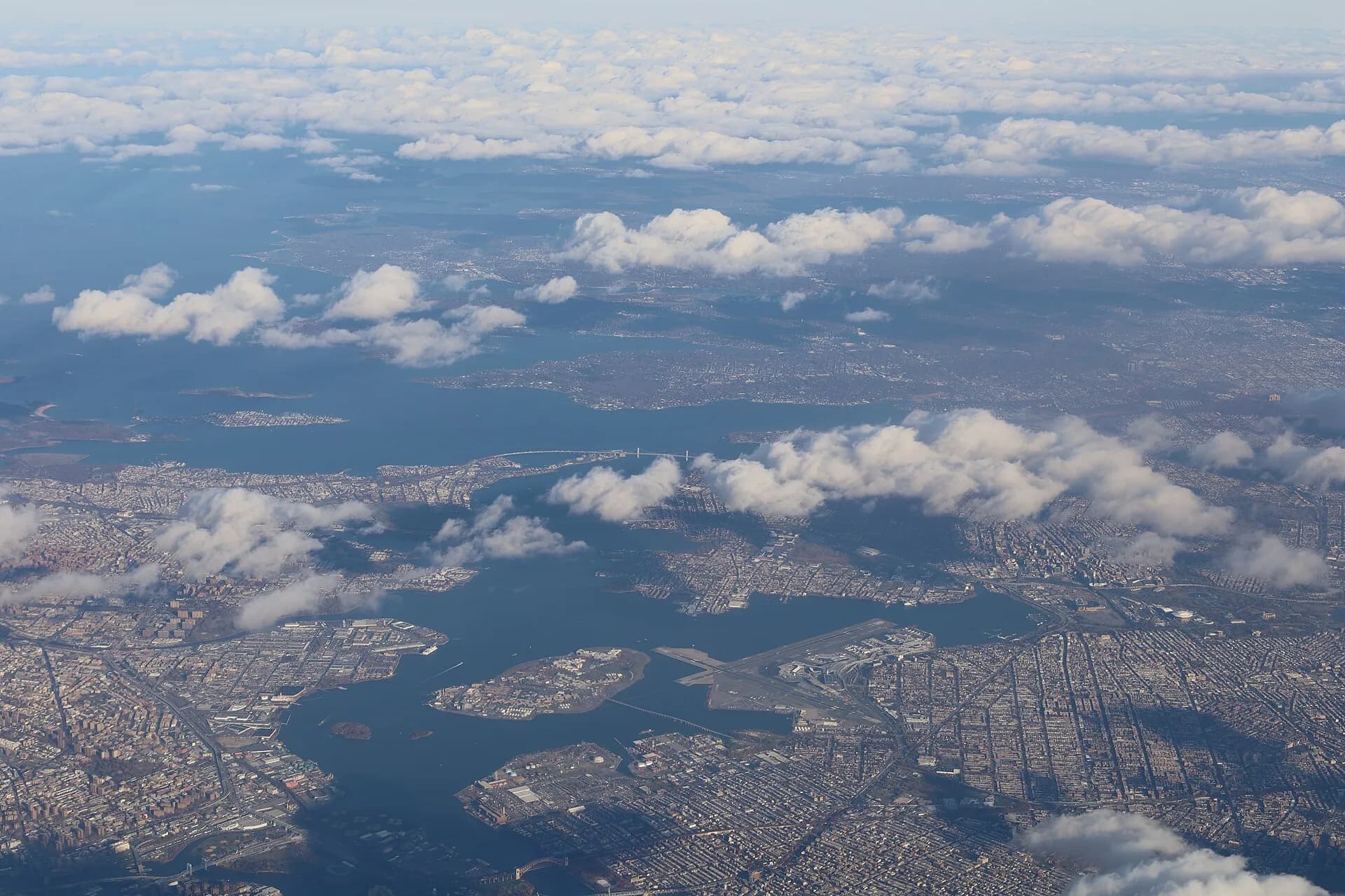 Marina waterfront in New York