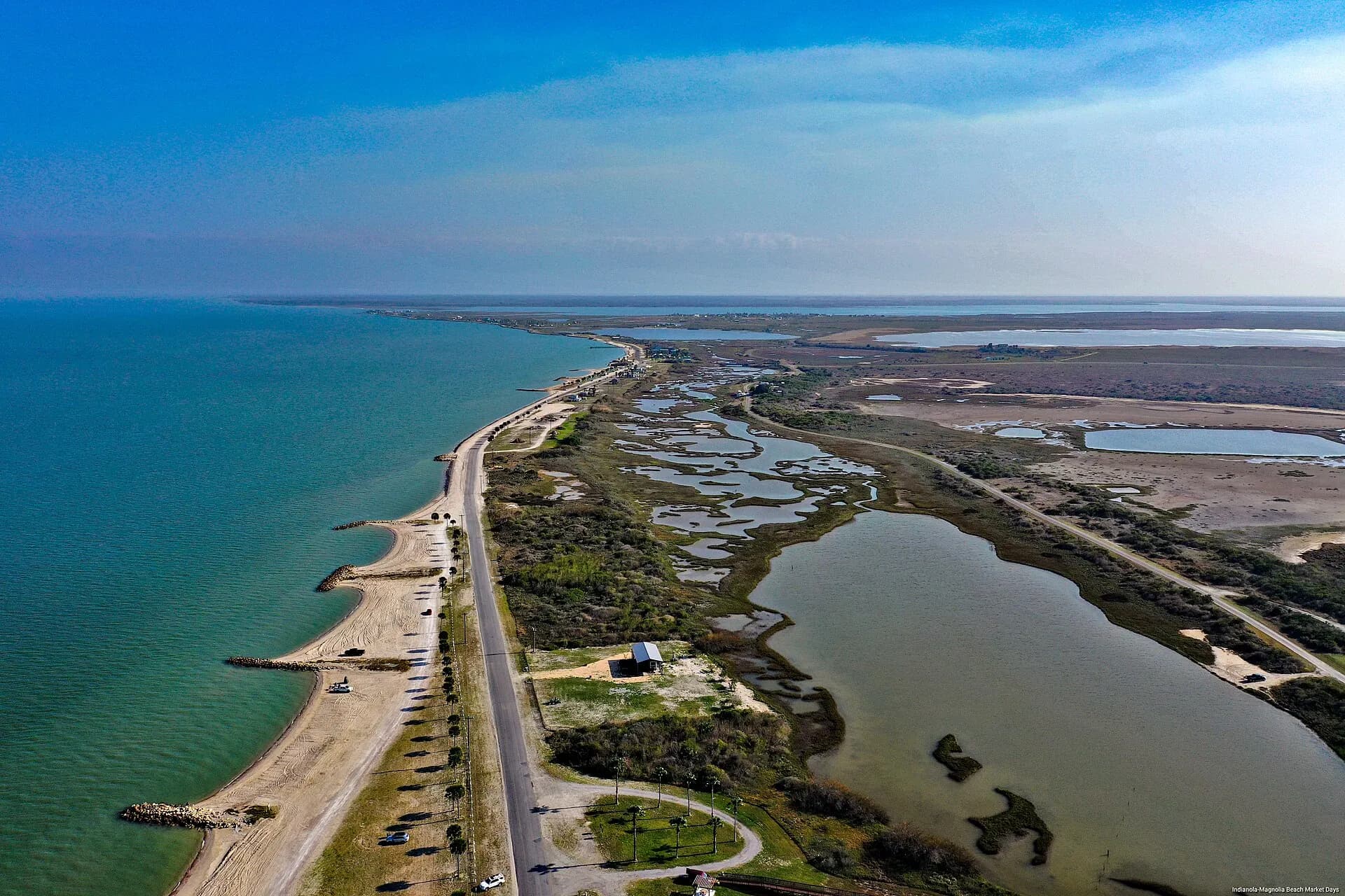Marina waterfront in Texas