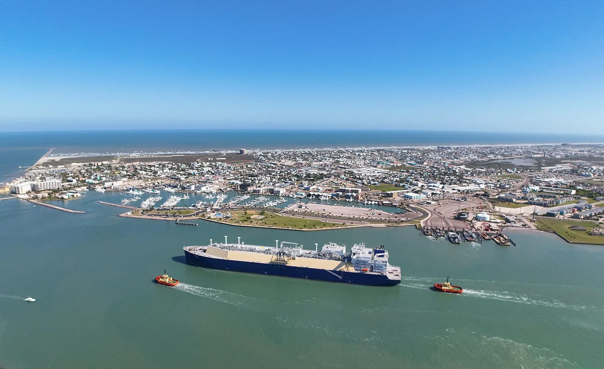 Port Aransas waterfront