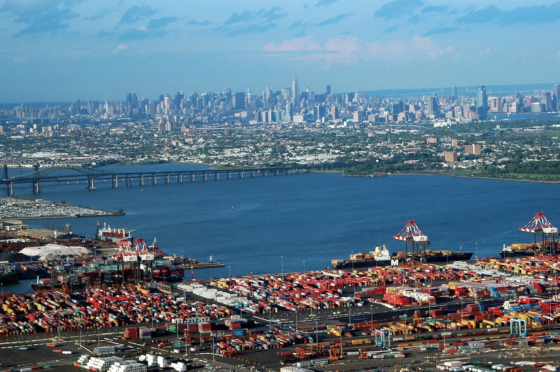 Bayonne waterfront