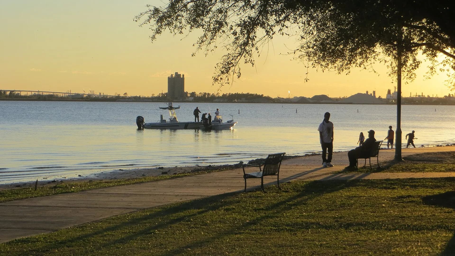Lake Charles waterfront