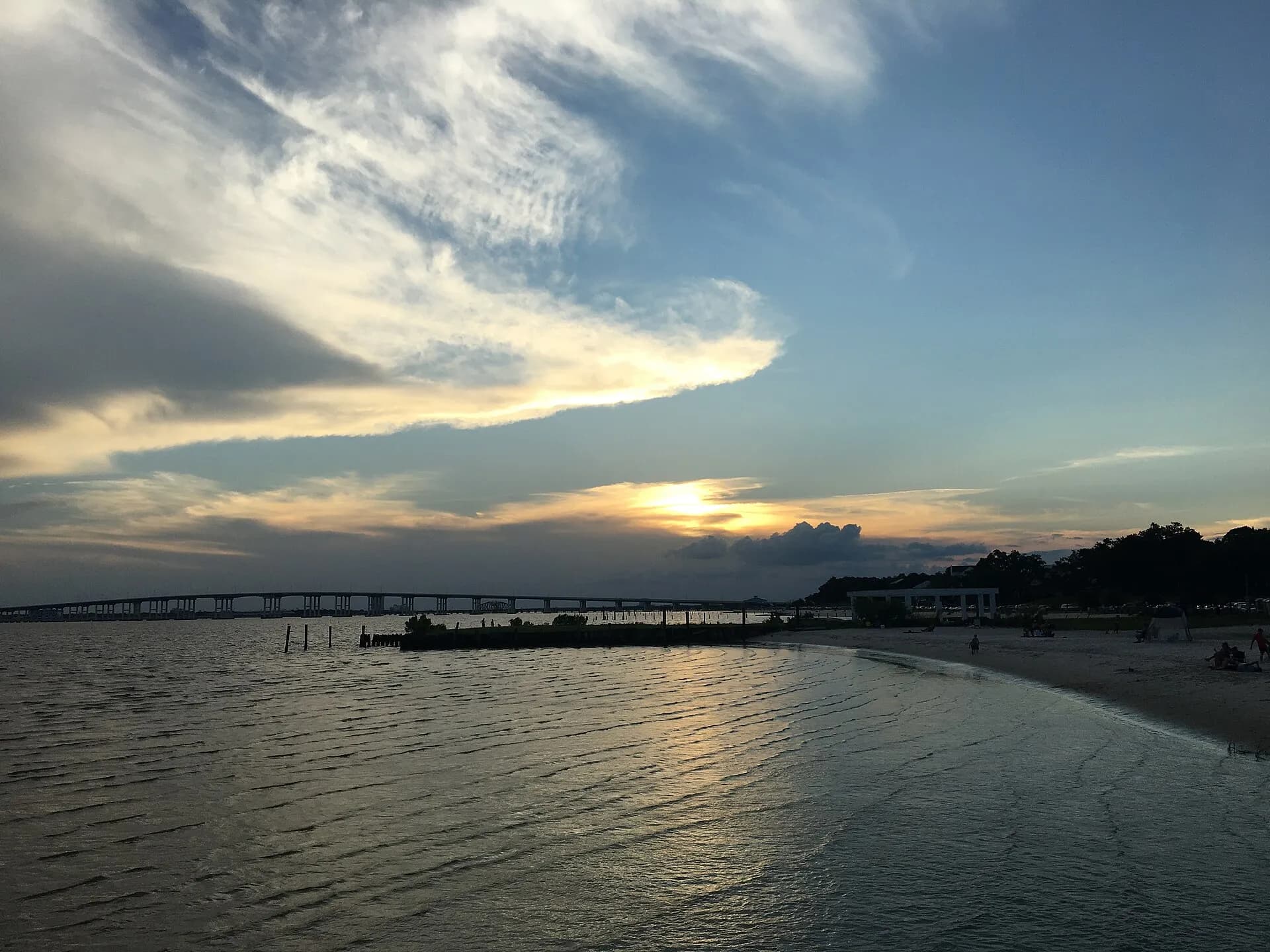 Ocean Springs waterfront