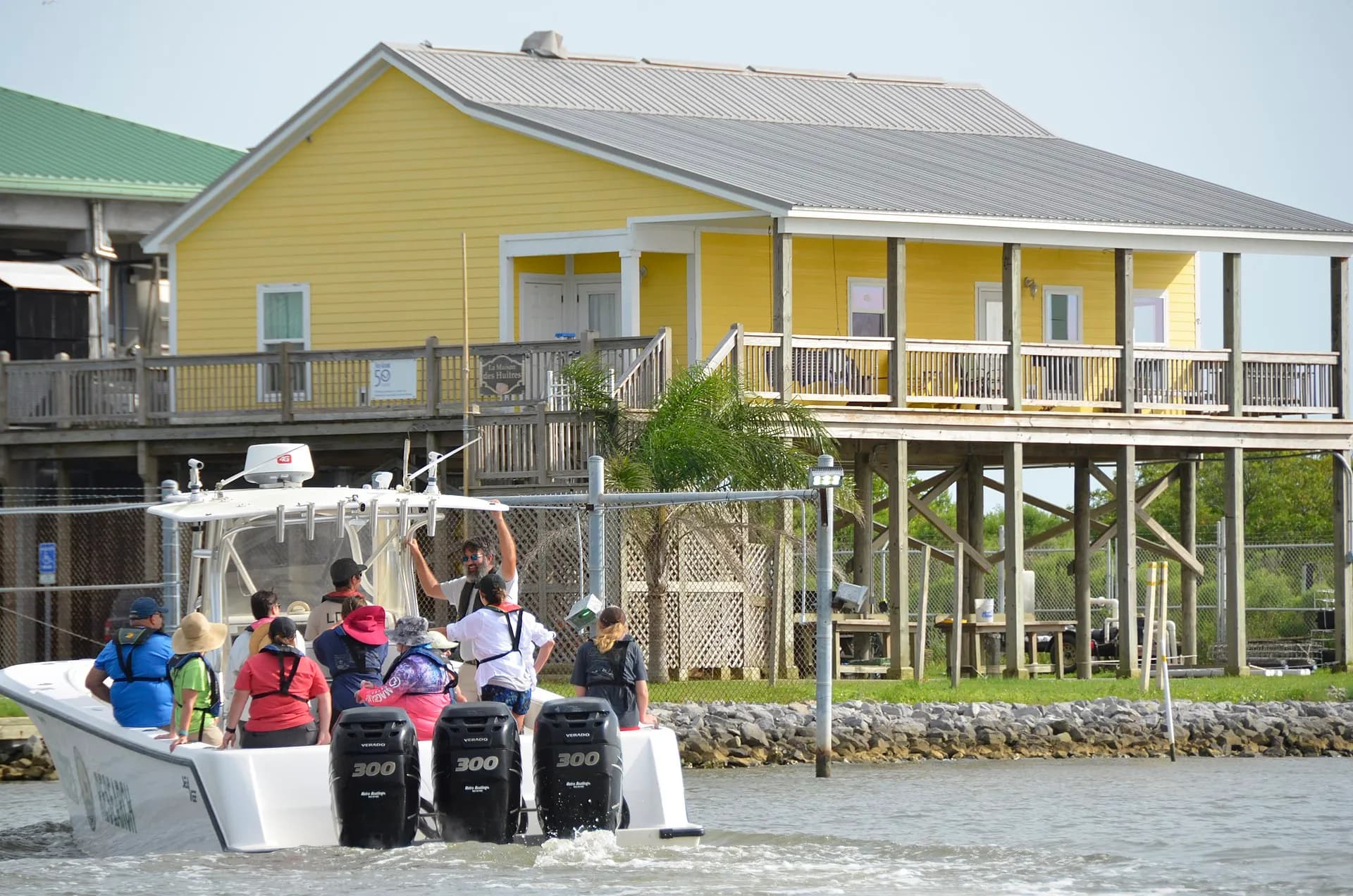 Grand Isle, Louisiana waterfront