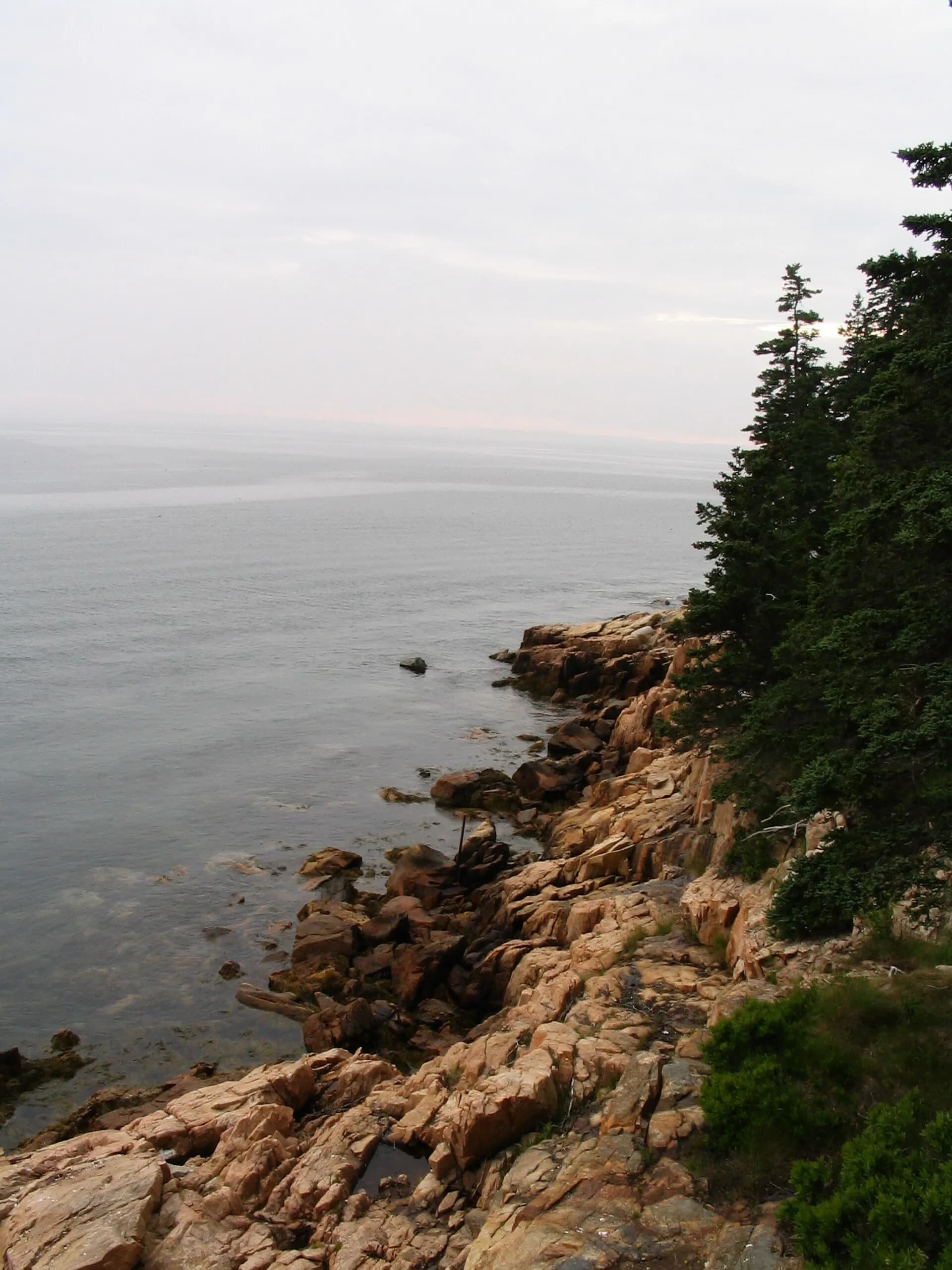 Marina waterfront in Maine